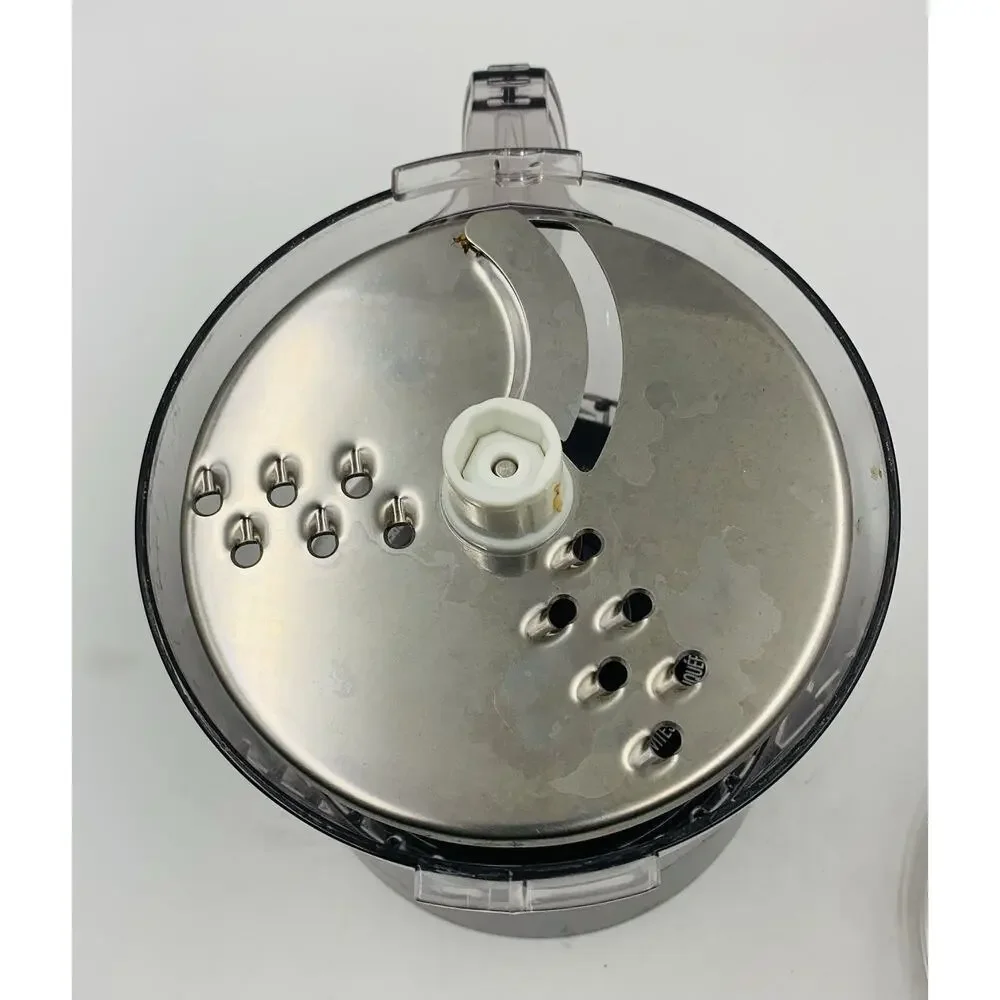 Cuisinart AFP-7 Smart Power Duet Food Processor Used Color Black W/Blade